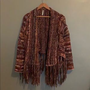 Free People Boho Knit Sweater M